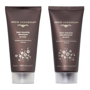 GROW GORGEOUS HAIR DENSITY SHAMPOO & CONDITIONER 50ML X2 - BRAND NEW